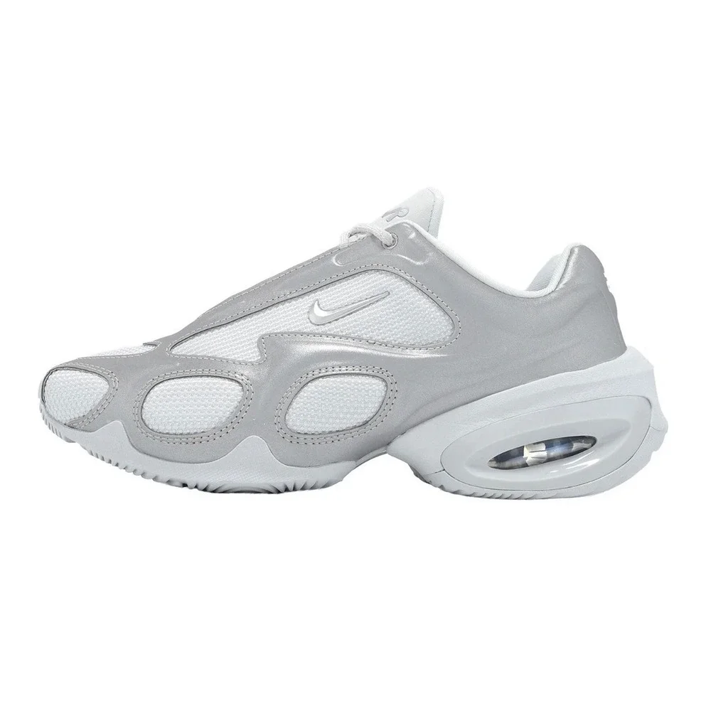 Nike Air Max Muse Sneakers Women Size 7 Silver Excellent Metallic Y2K Style